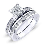 Petunia Diamond Matching Band Only (engagement Ring Not Included) For Ring With Princess Center whitegold