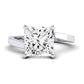 Zinnia Diamond Matching Band Only ( Engagement Ring Not Included) For Ring With Princess Center whitegold