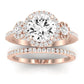 Lunaria Diamond Matching Band Only (does Not Include Engagement Ring) For Ring With Round Center rosegold