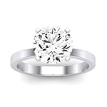 Lantana Diamond Matching Band Only (engagement Ring Not Included) For Ring With Round Center whitegold