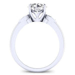 Lobelia Diamond Matching Band Only (engagement Ring Not Included) For Ring With Round Center whitegold