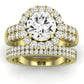 Velvet Diamond Matching Band Only (does Not Include Engagement Ring)  For Ring With Round Center yellowgold