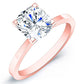 Lantana Cushion Moissanite Bridal Set rosegold