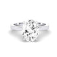 Lantana Oval Diamond Bridal Set (Lab Grown Igi Cert) whitegold