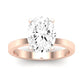 Lantana Oval Diamond Engagement Ring (Lab Grown Igi Cert) rosegold