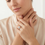 Lantana - GIA Natural Round Diamond Engagement Ring