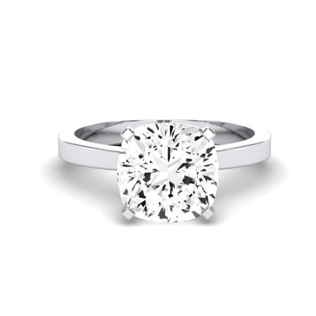 Lantana Diamond Matching Band Only (engagement Ring Not Included) For Ring With Cushion Center whitegold