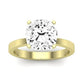 Lantana Moissanite Matching Band Only (engagement Ring Not Included) For Ring With Cushion Center yellowgold