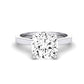 Lantana Moissanite Matching Band Only (engagement Ring Not Included) For Ring With Cushion Center whitegold