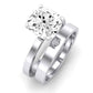 Lantana Diamond Matching Band Only (engagement Ring Not Included) For Ring With Cushion Center whitegold