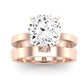 Lantana Diamond Matching Band Only (engagement Ring Not Included) For Ring With Cushion Center rosegold