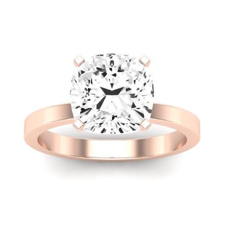 Lantana Diamond Matching Band Only (engagement Ring Not Included) For Ring With Cushion Center rosegold