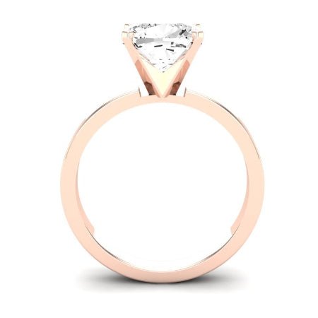 Lantana Diamond Matching Band Only (engagement Ring Not Included) For Ring With Cushion Center rosegold