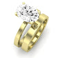 Lantana Diamond Matching Band Only (engagement Ring Not Included) For Ring With Oval Center yellowgold