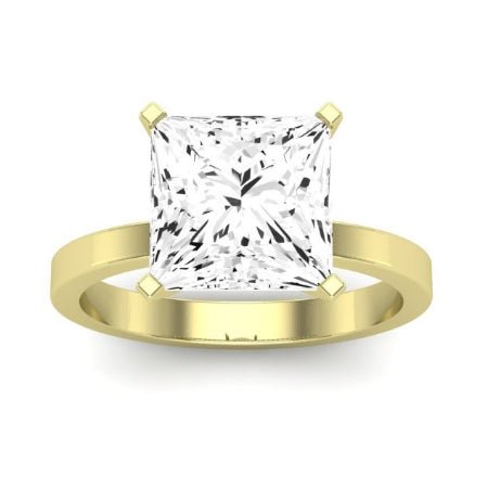 Lantana Diamond Matching Band Only (engagement Ring Not Included) For Ring With Princess Center yellowgold