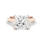 Lantana Moissanite Matching Band Only (engagement Ring Not Included) For Ring With Princess Center rosegold