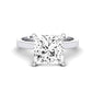 Lantana Moissanite Matching Band Only (engagement Ring Not Included) For Ring With Princess Center whitegold