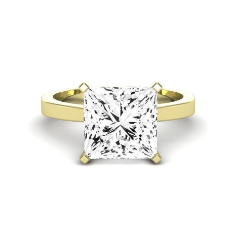 Lantana Diamond Matching Band Only (engagement Ring Not Included) For Ring With Princess Center yellowgold