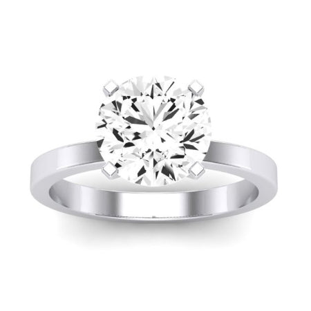 Lantana Diamond Matching Band Only (engagement Ring Not Included) For Ring With Round Center whitegold