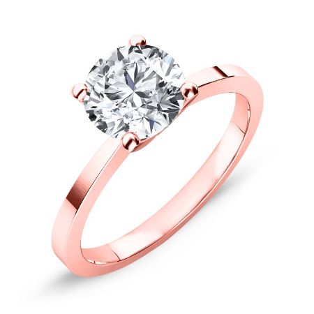 Lantana Round Diamond Bridal Set (Lab Grown Igi Cert) rosegold