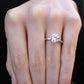 Lantana Round Diamond Engagement Ring (Lab Grown Igi Cert) whitegold