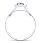 Larkspur Round Diamond Bridal Set (Lab Grown Igi Cert) whitegold