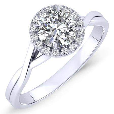 5.00 ct - Larkspur - Round Lab Diamond Engagement Ring (IGI Certified)