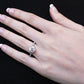 Laurel Round Diamond Engagement Ring (Lab Grown Igi Cert) whitegold