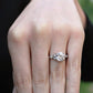 Laurel Round Diamond Engagement Ring (Lab Grown Igi Cert) whitegold