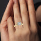 Laurel Princess Diamond Engagement Ring (Lab Grown Igi Cert) yellowgold