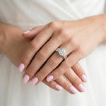 Lavender - GIA Natural Round Diamond Engagement Ring
