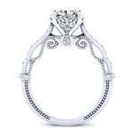 Laylani Cushion Diamond Bridal Set (Lab Grown Igi Cert) whitegold