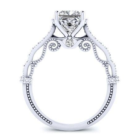 Laylani Princess Diamond Bridal Set (Lab Grown Igi Cert) whitegold