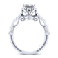 Laylani Princess Diamond Engagement Ring (Lab Grown Igi Cert) whitegold