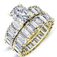 Linnea Cushion Diamond Bridal Set (Lab Grown Igi Cert) yellowgold