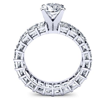 Linnea Round Diamond Bridal Set (Lab Grown Igi Cert) whitegold