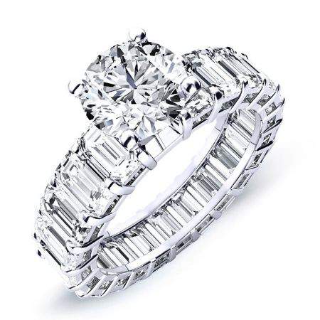 5.00 ct - Linnea - Round Lab Diamond Engagement Ring (IGI Certified)