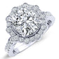 Lita Cushion Diamond Bridal Set (Lab Grown Igi Cert) whitegold