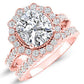 Lita Cushion Diamond Bridal Set (Lab Grown Igi Cert) rosegold