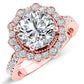 Lita Round Diamond Bridal Set (Lab Grown Igi Cert) rosegold