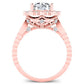 Lita Round Diamond Bridal Set (Lab Grown Igi Cert) rosegold