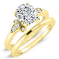 Lobelia Cushion Diamond Bridal Set (Lab Grown Igi Cert) yellowgold