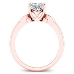 Lobelia Princess Diamond Engagement Ring (Lab Grown Igi Cert) rosegold