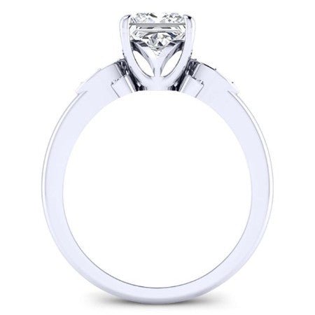 Lobelia Princess Diamond Engagement Ring (Lab Grown Igi Cert) whitegold