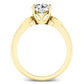 Lobelia Round Diamond Bridal Set (Lab Grown Igi Cert) yellowgold