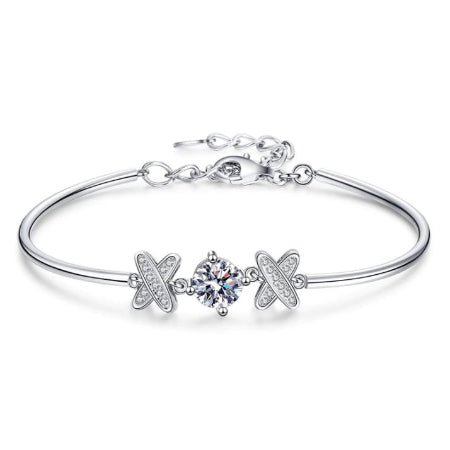 Lolavi Moissanite Bracelet whitegold