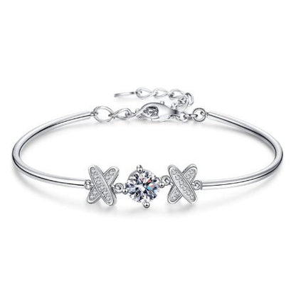 Lolavi Moissanite Bracelet whitegold