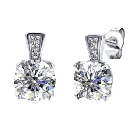 Londyn Diamond Earrings (Clarity Enhanced) whitegold