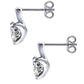 Londyn Diamond Earrings (Clarity Enhanced) whitegold