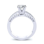 Lotus Princess Diamond Engagement Ring (Lab Grown Igi Cert) whitegold